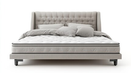 Adjustable Foam Mattress in Soft Pastel Tones