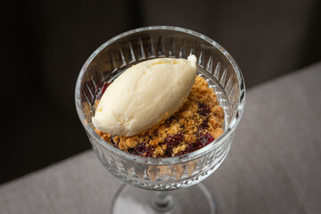 ice cream dessert