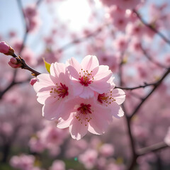 Obraz premium Cherry Blossom (벚꽃 / Beotkkot)