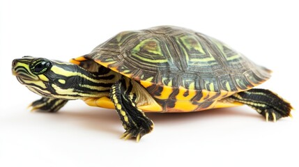 Obraz premium Vibrant Young Turtle Close-Up