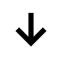 Alternate Downward Arrow Icon