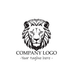 lion head vector