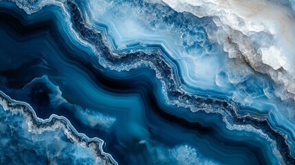 Fototapeta premium Polished agate slice texture background