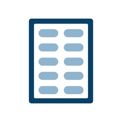 Obraz premium 薬のアイコンイラスト