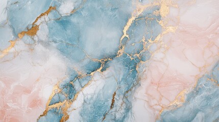 Naklejka premium Luxury abstract marble wallpaper. Premium background blue pink and white marble texture