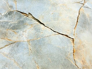 Obraz premium Natural Stone Surface with Cracks and Unique Texture Details
