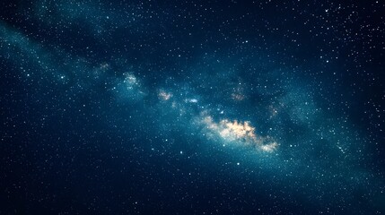 Fototapeta premium Stunning Night Sky Milky Way Galaxy Stars Cosmic Background Celestial Space