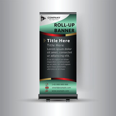 Roll-up Banner Template for Business and Marketing