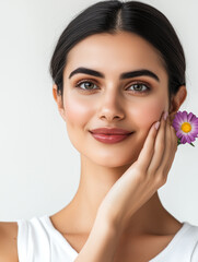 Fototapeta premium Skincare Expert Performing a Laser Treatment on a Client