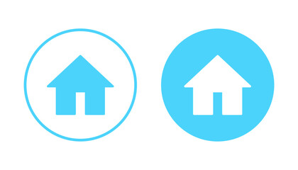 House icon vector. Home sign and symbol