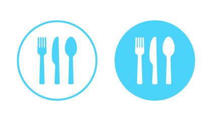 spoon and fork icon vector. spoon, fork and knife icon vector. restaurant sign and symbol