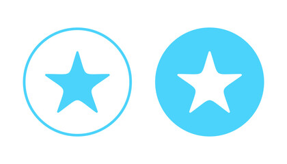Star icon vector. rating sign and symbol. favourite star icon