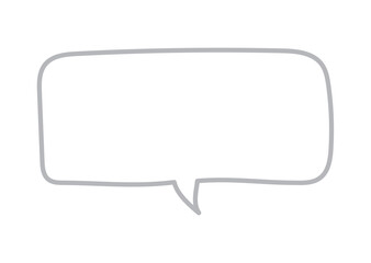 Simple square handwritten style blowout