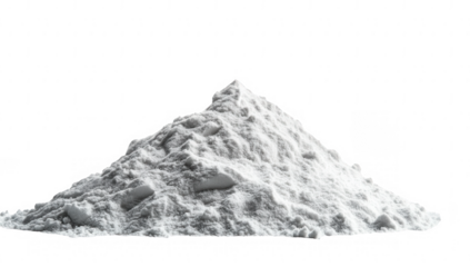 a mound of fine white powder against a bright background suggesting purity and versatility possibly for use in various applications such as cooking construction or industrial processes