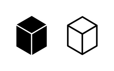 Box icon vector illustration. box sign and symbol, parcel, package