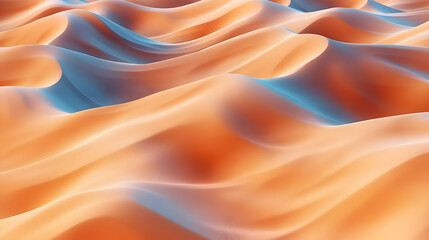 Abstract Desert Landscape Texture With Vibrant Colors