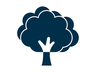 Tree icon. Spring vector icon concept. Simple vector line icon.
