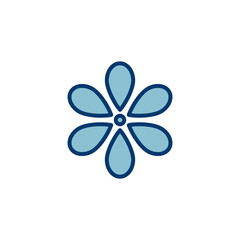 Flower icon vector isolated on white background. flower vector. flower symbols