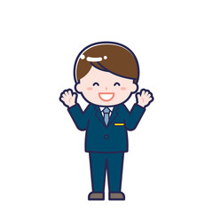 キャビンアテンダント／男性 11