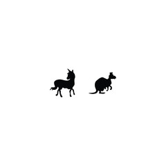Animals  silhouette 