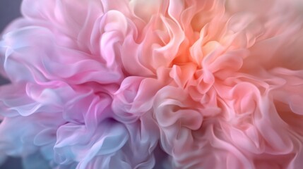 Fototapeta premium Colorful abstract swirl action digital art creative exploration artistic environment close-up view beauty in motion