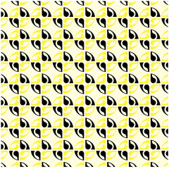 seamless background with yellow 