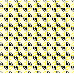 seamless background with yellow 