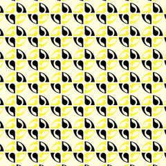 seamless background with yellow 