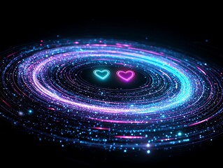 Cosmic Hearts Orbit