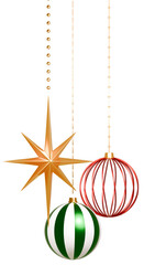 3D素材_クリスマスオーナメント