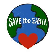 world, heart, drawing, picture, illustration 