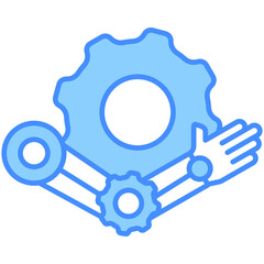 Obraz premium Bionic Arm Icon