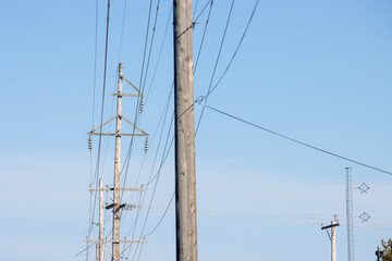 high voltage power lines