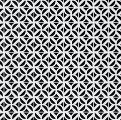 black and white seamless pattern