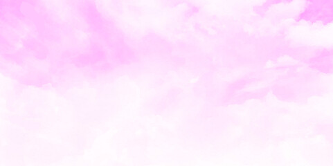 Fototapeta premium The vast pink sky and clouds sky