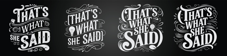 Chalk Typography Blends Pop Culture and Bold Comic Sayings