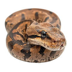 Obraz premium A Boa Constrictor png large snake png tropical snake png constrictor snake png reptile boa png powerful snake png exotic boa png transparent background image