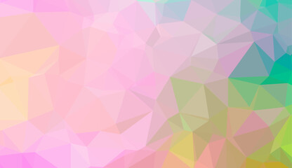 Vector triangle mosaic background with transparencies in dark colors