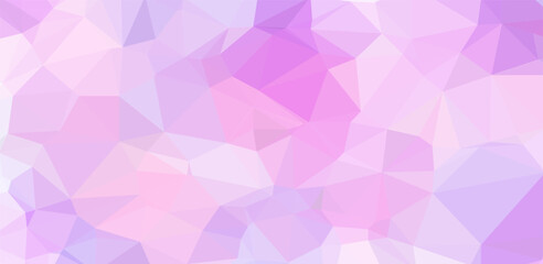 Purple Polygonal Mosaic Background, Creative Design Templates