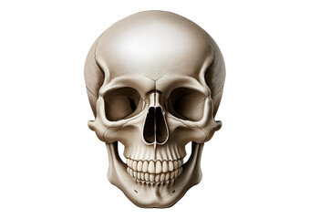 Fototapeta premium Skull isolated on transparent or white background