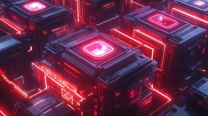 Neon Cubes: A Digital Abstract of Interconnected Systems