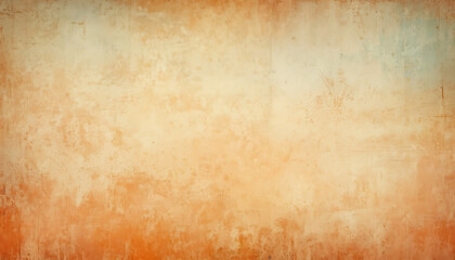 Obraz premium Textured Wall with Warm Orange and Cream Colors for Background Use