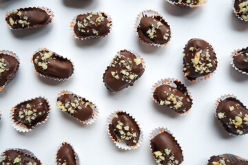Homemade delicious and sweet chocolate cookies