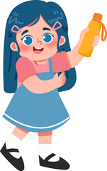 Childrens Celebrate Earth Day to Campaign Go Green in Nature