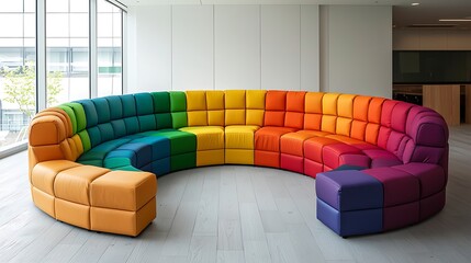 Colorful Modern Office Seating