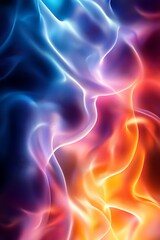 Naklejka premium Abstract fire background