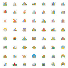 Fototapeta premium ,Real estate icon set,Real Estate Icons on White Background