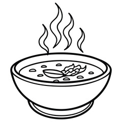 Hot and Hearty Tomato Soup with Croutons