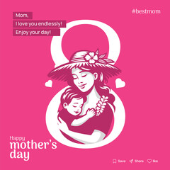 mother appreciation day promotional poster