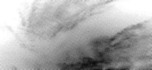 black and white halftone abstract background